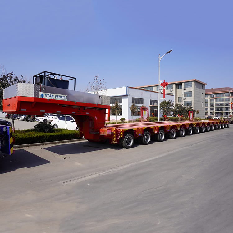 Multi Axle Hydraulic Modular Trailer 