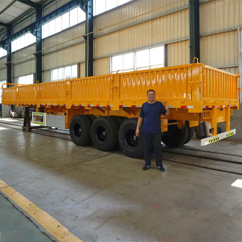50 Ton Sidewall Cargo Trailer