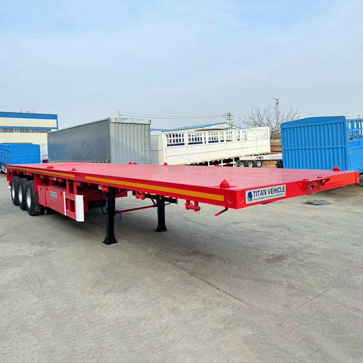 Flat Deck 3 Axle Trailer