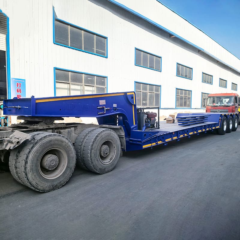 Tri Axle 100 Ton Removable Gooseneck Trailer