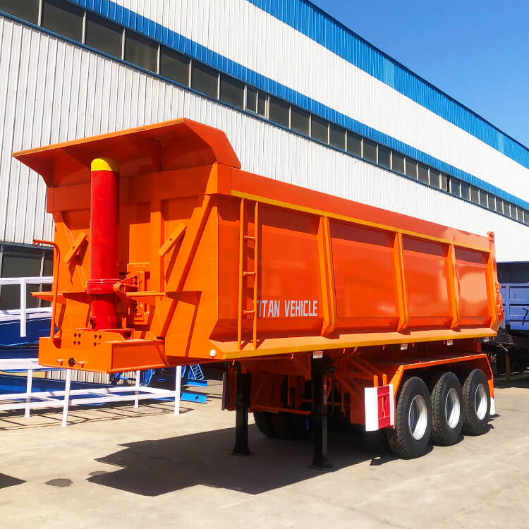 Triple Axle Semi Dump Trailers