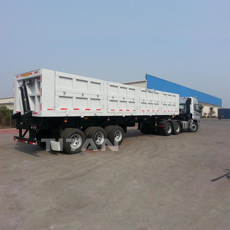 side dump tipper side tipping trailer for sale