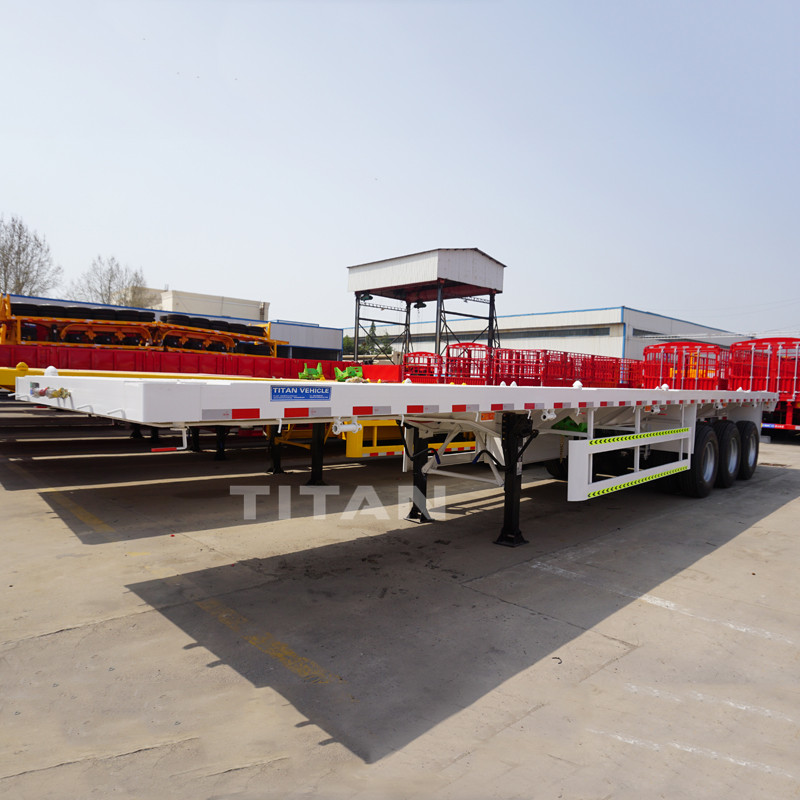 flatbed semi-trailer 3 axle 40t