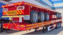 3 Axle 40ft Flatbed Trailer
