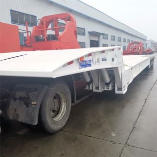Folding Gooseneck Lowboy Trailer
