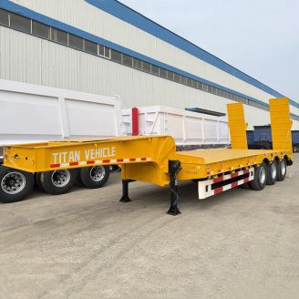 3 Axle Semi Low Bed Trailer