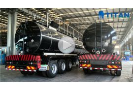 New Model Asphalt Tanker Trailer
